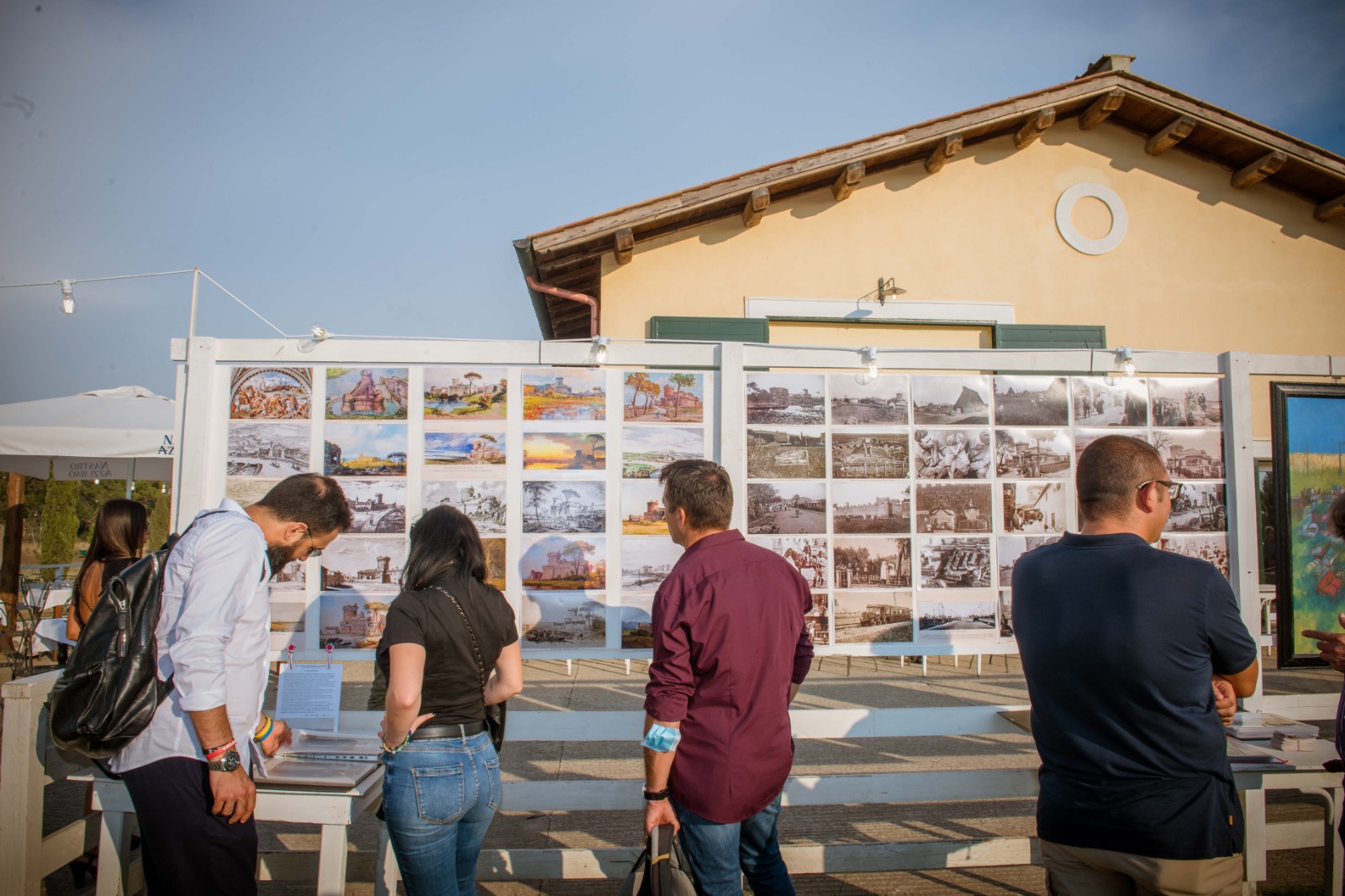 10 in arte, un nuovo spazio per la cultura, l dove il Tevere si raddoppia